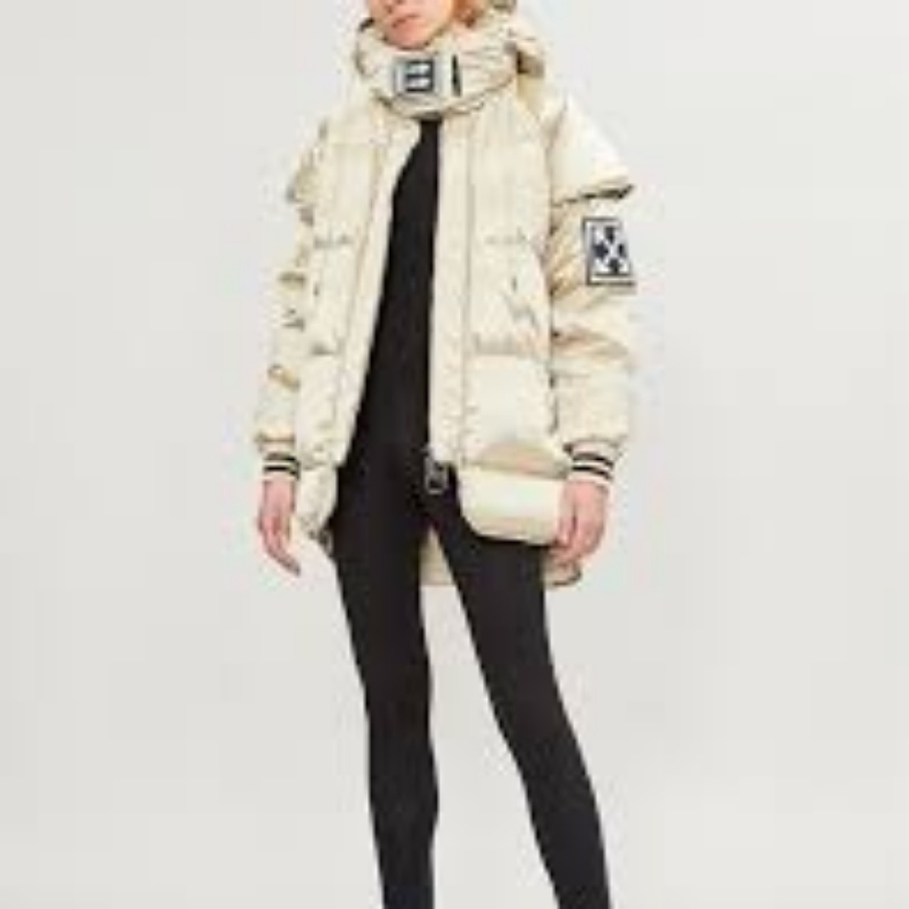 Off-White Maxi Tech Puffer Coat - image 8